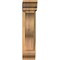 Ekena Millwork Funston Traditional Smooth Bracket w/ Offset Brace, Western Red Cedar, 5 1/2"W x 16"D x 24"H BKT0604X16X24FST01SWR - alternate 3